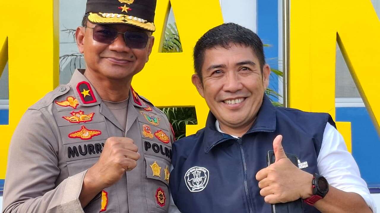 Apel Pagi bersama WAKAPOLDA Bangka Belitung